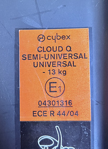 Müüa turvatool Suurepärases korras Cybex cloud q. (3 foto / 3)