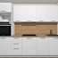 Новая кухонная мебель, кухонный гарнитур 2650 мм (фото #1)