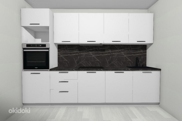 Новая кухонная мебель, кухонный гарнитур, 3000 мм (фото #1)