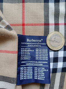 Vintage Burberry's men's trench coat (7 foto / 8)