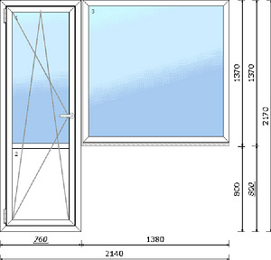 PVC aknad Poolast (3 foto / 3)