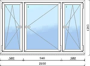 PVC aknad Poolast (3 foto / 3)