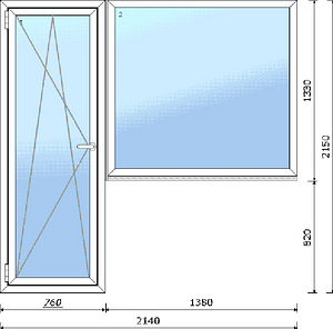 PVC aknad Poolast