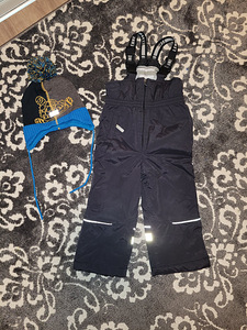 Talvekomplekt LENNE s.92 + 1 paar puksid + muts Lenne s.48 (2 foto / 2)