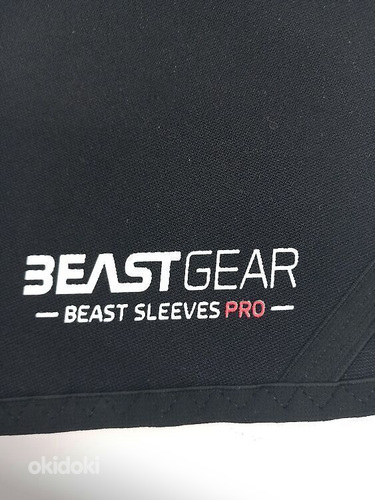 Raskuste tõstmise põlvekaitsmed/Beast Gear 7 mm Pro Advance (foto #2)