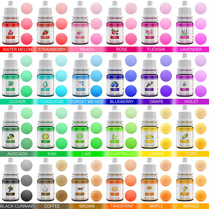 Toiduvärvid 24tk 6ml (2 foto / 2)