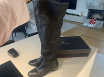 Кожаные ботинки Massimo Dutti
