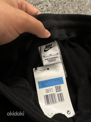 Nike Swoosh lühikesed püksid (puuvillane) (foto #2)