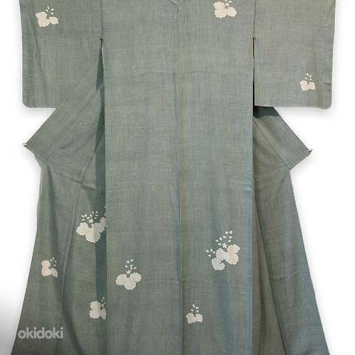 Винтажное шелковое кимоно (фото #1)