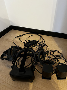 Klapi indeks VR täiskomplekti kontrollerid, kiiver, tugijaam (6 foto / 6)