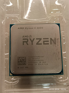 AMD Ryzen 5 2600 AM4 + stock cooler (1 foto / 2)
