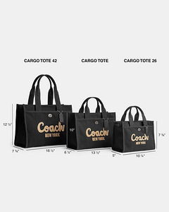 Coach Cargo Tote, uus, sildid küljes. (6 foto / 6)