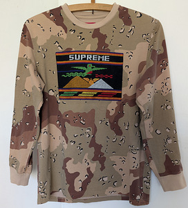 Лонгслив Supreme Needlepoint Desert Camo (1 фото из 5)