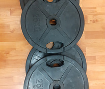 Комплект дисков для штанги, 25 кг х 4