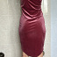 Женское велюровое платье (фото #2)