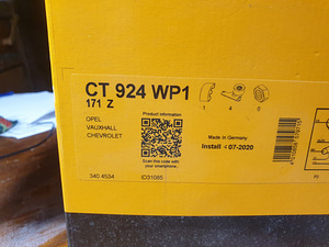 Continental repairs kit. Chevrolet 2.4 l, Opel Omega 2.2l (4 foto / 5)