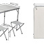 Новый! Складной алюминиевый походный набор: стол + 4 стула. (фото #3)