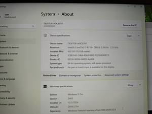 Lenovo Thinkpad P52 i7/16/500/P1000 Hea hind! (2 foto / 3)