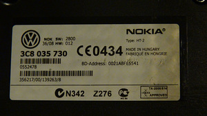 Bluetooth-модуль Nokia rNS510 HT-2 (2 фото из 4)