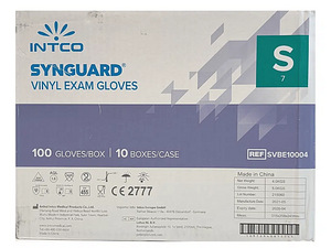 Vinüülkindad Intco Synguard S; L; XL (2 foto / 2)