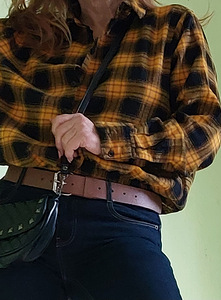 Naiste ruuduline kärbitud särk (3 foto / 8)