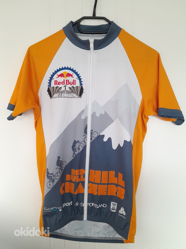 Мужская велосипедная рубашка Red Bull Hill Chasers, размер M (фото #1)