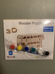 3D Wooden Puzzle / London Bus (1 foto / 1)