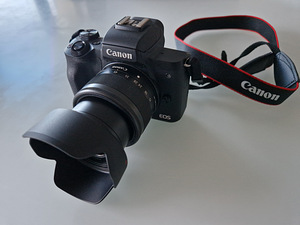Kaamera Canon EOS M50 Mark II + EF-M 15-45, koos tarvikutega (1 foto / 4)