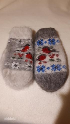 Шерстяные носки и варежки villased labakindad ja sok (фото #7)
