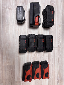 Аккумуляторы Hilti B22/B36 и Makita 18V оригинал (1 фото из 7)
