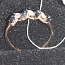 Golden ring with stones / kullast kividega sõrmus (foto #5)