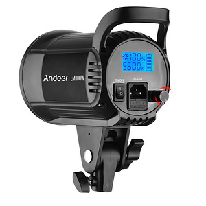 LED-valgusti foto ja video jaoks Andoer LM 100W. Bowens (3 foto / 4)