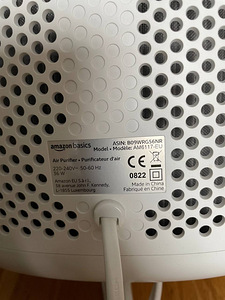 Amazon Basics õhupuhasti / Õhupuhasti (2 foto / 3)
