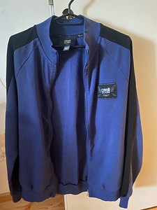 CAVALLI CLASS SWEAT JACKET SLATE BLUE (2 foto / 2)
