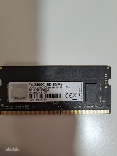8gb ddr 4 RAM sülearvuti jaoks (foto #1)