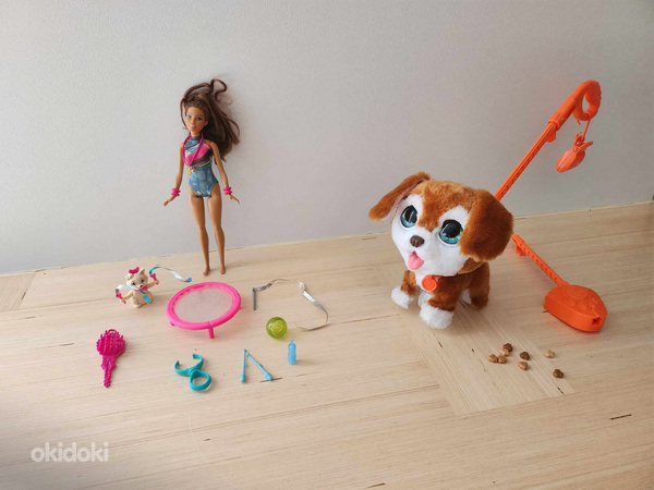 Продаются какающая собака FurReal и гимнастка Barbie (фото #1)