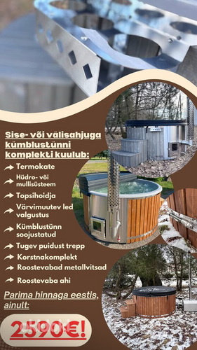 Soojustatud Kümblustünn Mulli- või hüdromassaazi süsteemiga!