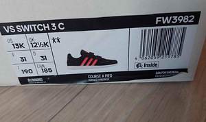 Adidas tossud suurus 31 (5 foto / 5)