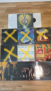 LPs Nazareth, AC/DC, VAN HALEN, ACCEPT, FOREIGNER
