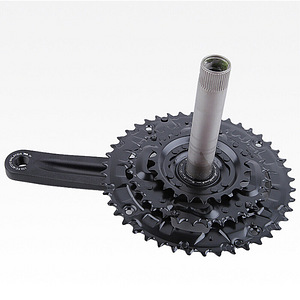 Vändad Shimano MT210 44/32/22T 175mm, must, ketikaitsmega (2 foto / 2)