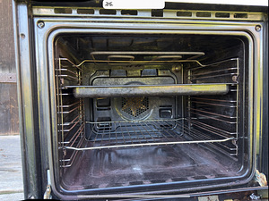 Integreeritav lai ahi ventilaatoriga (2 foto / 2)