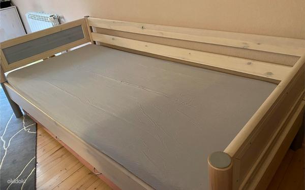 Детская кровать с ящиками для хранения + матрас (фото #2)