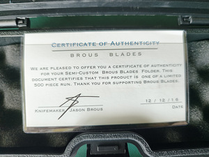Продается нож Brous Blades Reloader (4 фото из 5)