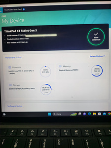 Lenovo ThinkPad X1 Tablet Gen3 i5/8gb/256ssd/3000x2000 (6 foto / 7)
