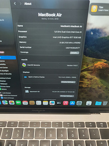 Apple Macbook Air 2018 Space Gray (6 foto / 7)