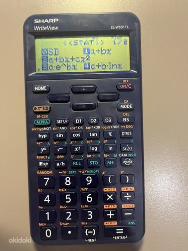 Калькулятор Sharp EL-W531TL (фото #3)