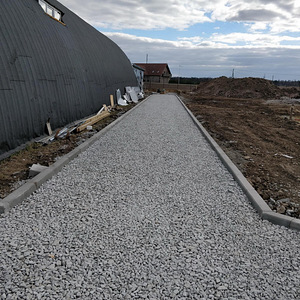 Munakivide, kõnnitee kivide paigaldus (7 foto / 10)
