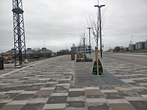 Munakivide, kõnnitee kivide paigaldus (9 foto / 10)