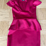 Шикарное розовое платье, размер S (фото #2)