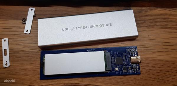 USB 3.1 Type-C To NVME M.2 SSD karp (foto #2)
